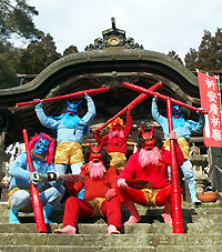 大原神社に鬼が出た