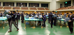 開票作業