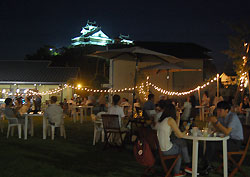 夜のゆらのガーデン