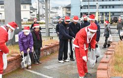 クリスマスごみ拾い