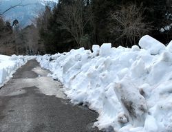 冬の景色広がる大江山