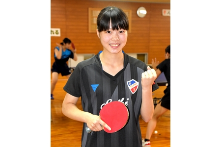 卓球：全日本選手権女子単ジュニアに福知山成美・大槻主将