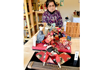 和紙人形に命吹き込み50年　96歳 制作意欲衰えず