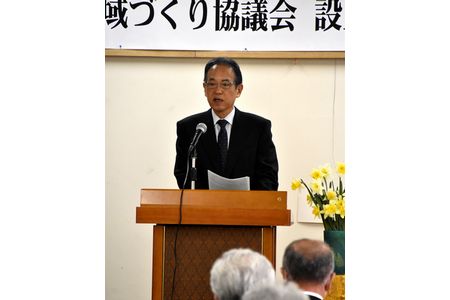 中六に地域づくり協議会　旧小学校区では市内初