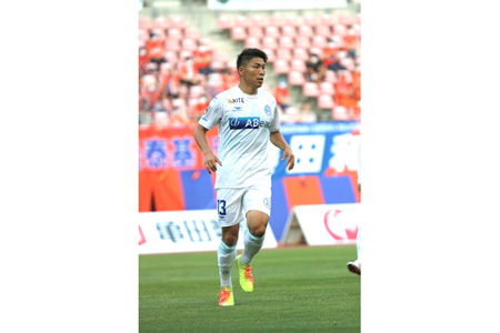 大槻周平選手が今季初得点　サッカーＪ2山形