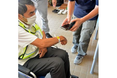 ＱＲコードで避難者の把握　公立大がシステム開発、防災訓練で実証実験