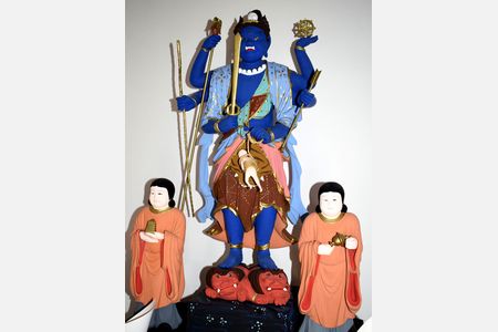疫病よ鎮め　飛鳥時代の青面金剛王にコロナ終息願う　正眼寺・初庚申祭り