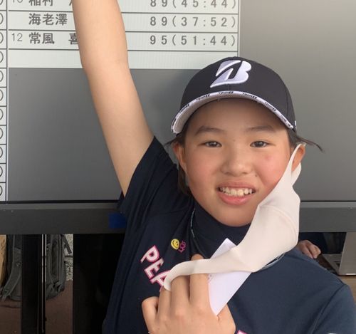 ゴルフの全国大会で優勝　遷喬小の大槻呼幸さん、6打差を後半に大逆転