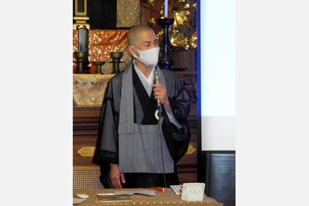 後醍醐天皇を追慕、足利尊氏が創建した寺を住職が解説　庵我歴史探訪