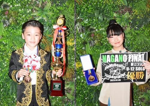 西田姉弟（惇明小）がジャズダンスのソロ部門で全国優勝