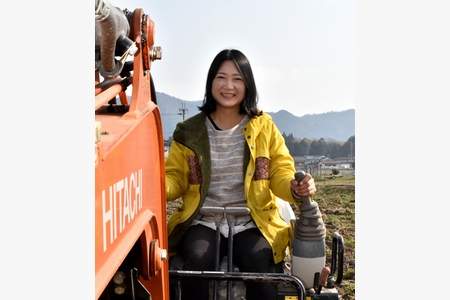 子がバクバク食べる野菜をと　肥料にこだわる千々岩千夏さん