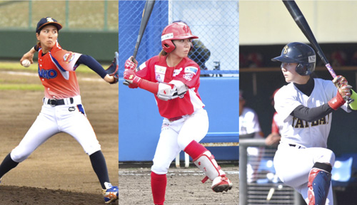 マドンナジャパンに選出　成美高野球部出身の3人