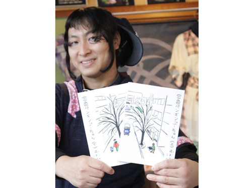 温かくも切ない人間模様描く　大江山鬼そば屋の佐々井店長が小説出版