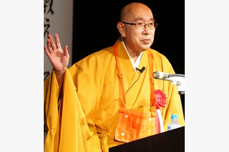 「仏教は心のちりを払う」　仏教講演会で紀三井寺貫主