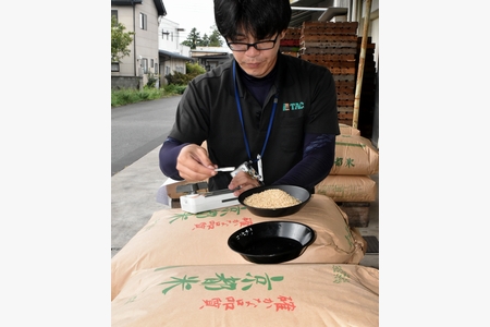 新米の等級検査始まる　ＪＡ京都にのくに福知山管内