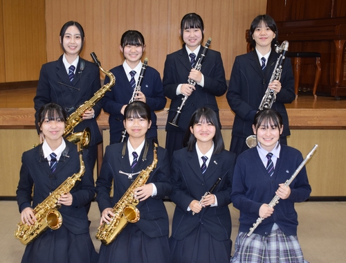 日本学校合奏コンクール・ソロで最優秀　共栄の安達さん