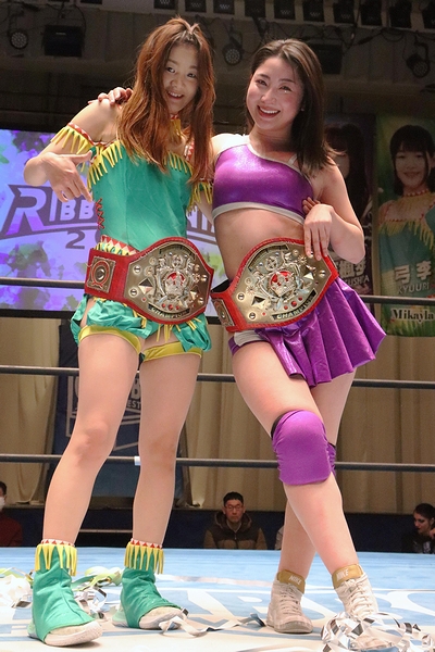 女子プロレス画像 中野の女子プロレス団体「WAVE」が「新木場1stRING」で元日興行 ...