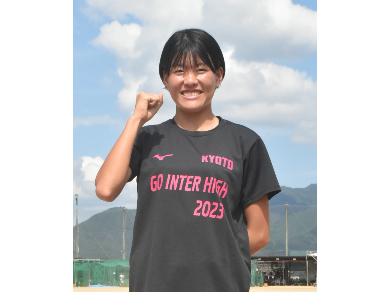 少年女子走り幅跳びで国スポ大会陸上に出場　共栄高3年渡邊選手