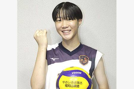 ビーチバレー高校日本代表に選出　淑徳高2年生の中川芽生選手