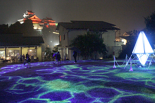 秋の夜を彩る「福知山イル未来と」福知山城周辺で催し開催