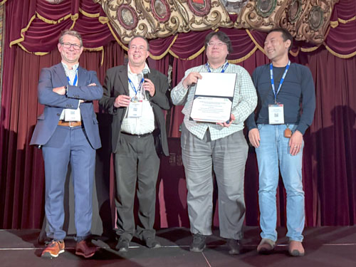 国際学会で最優秀論文賞　福知山公立大衣川准教授ら、地方大から世界をリード