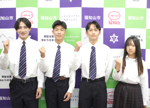 Ｕ18・Ｕ16全国陸上へ出場　共栄高校と日新中の4人