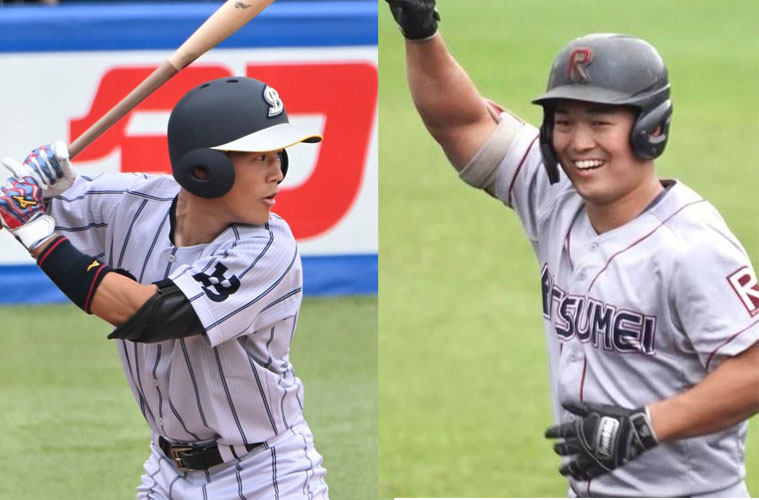 市出身の2選手が出場　大学野球の明治神宮大会　能登原選手と岩間選手
