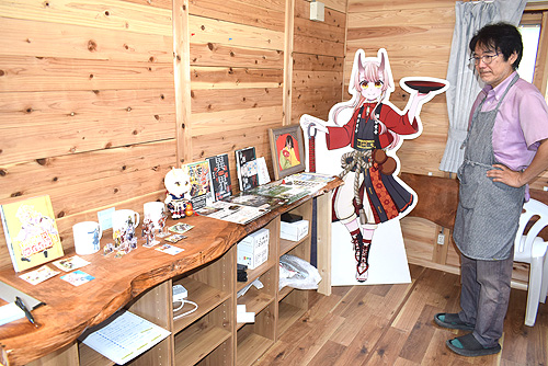 酒呑童子の里へ誘客を　大江町内宮に鬼に関する展示やグッズ販売する「鬼の隠れ家」　大江地域観光案内倶楽部