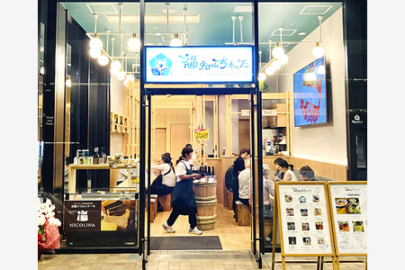 大阪から発信　福知山のアンテナショップ1周年　今年度から顕著な利用客増　改善を重ね黒字化見込み