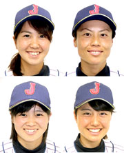 成美から侍Ｊに選ばれた4人