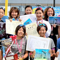 坪内選手と準優勝の若井選手