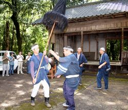 佛性寺の練り込み